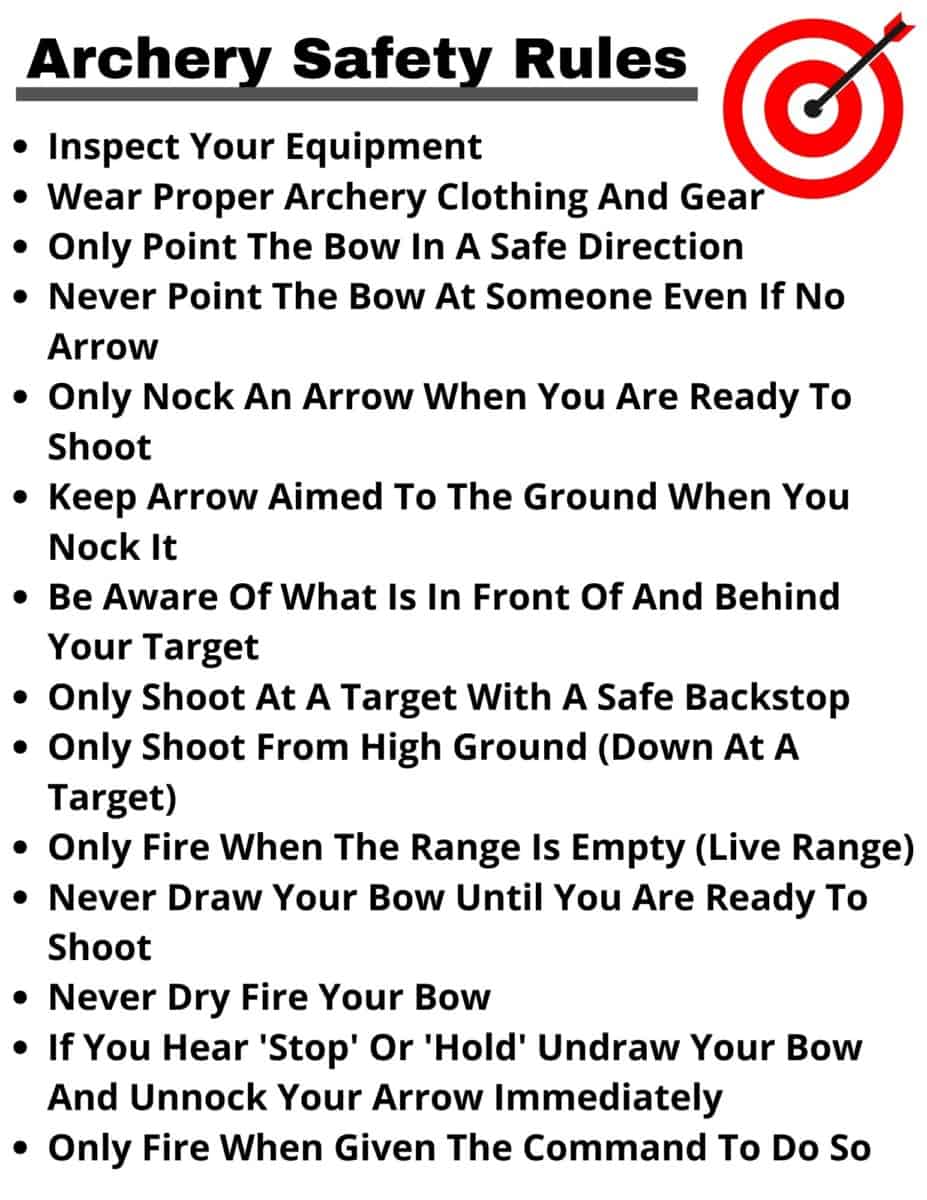 Archery Safety Top Safety Tips For Every Archer Backyard Sidekick